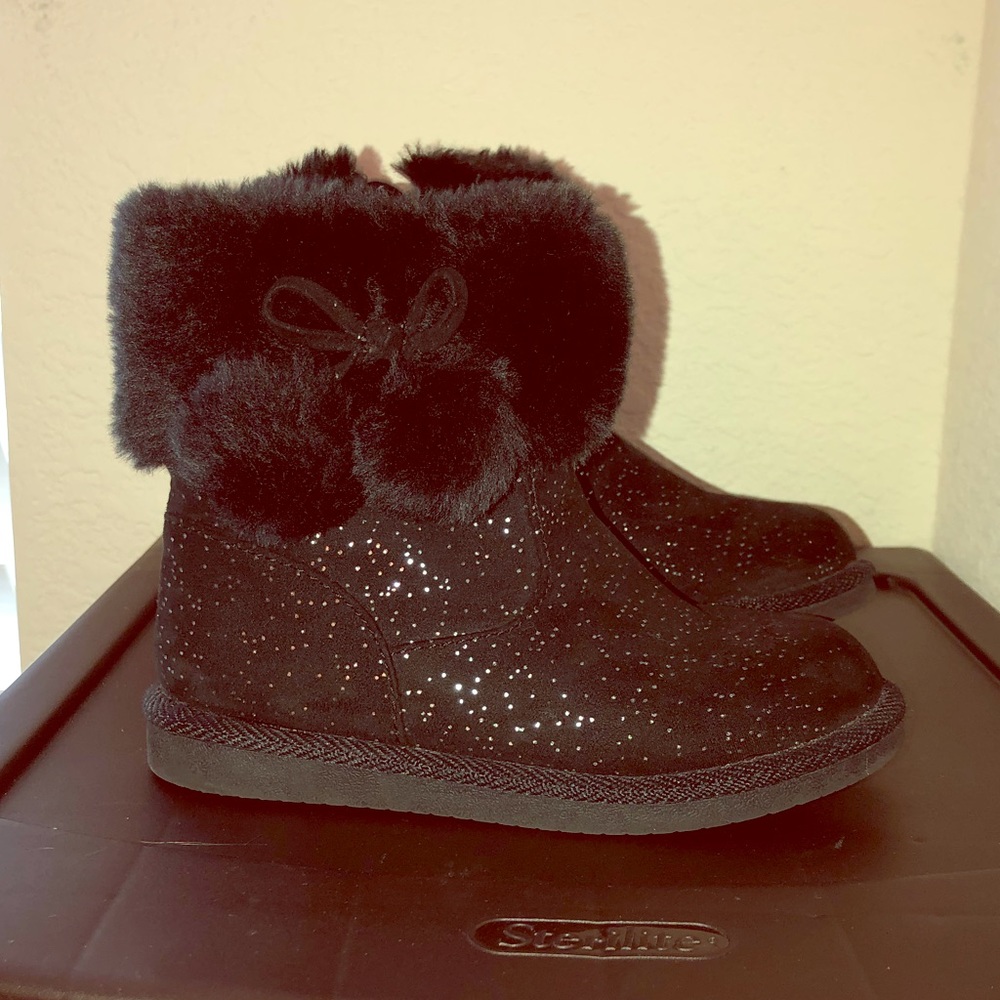 Jumping beans sparkle Pom Pom boots *Winter sale*